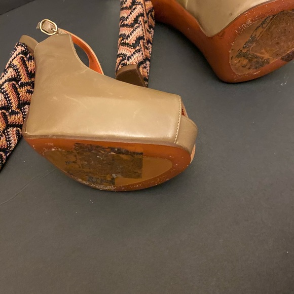 Missoni Olive Green Platforms - Picture 7 of 7